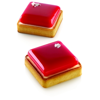 KIT  SILIKOMART 6 TARTELETTES CARREES